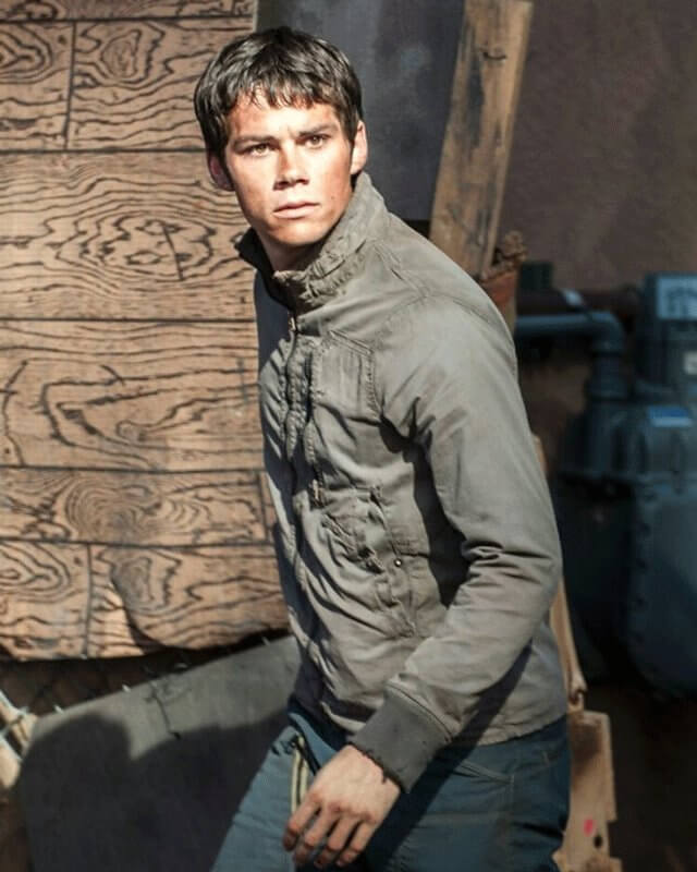 Thomas Maze Runner The Scorch Trials Gray Jacket