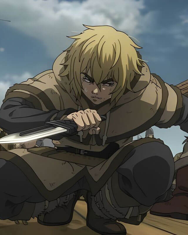 Thorfinn Vinland Saga Brown Coat