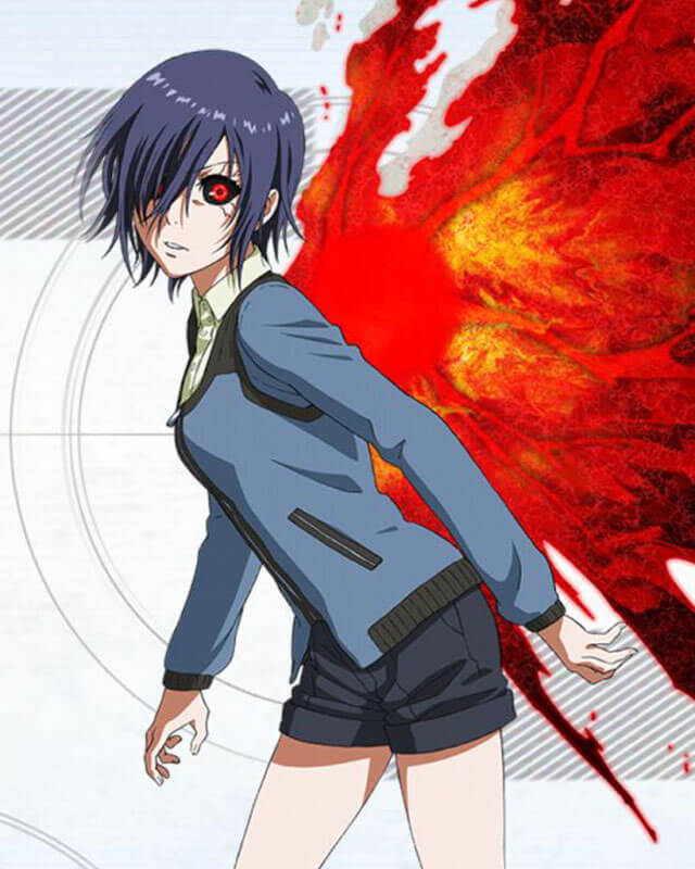 Tokyo Ghoul Touka Kirishima Blue Jacket