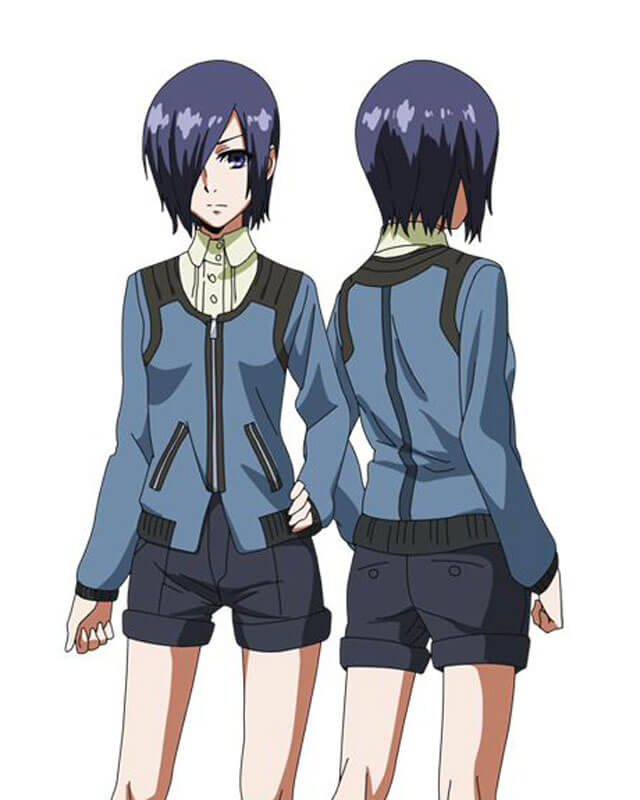 Tokyo Ghoul Touka Kirishima Cosplay Leather Jacket