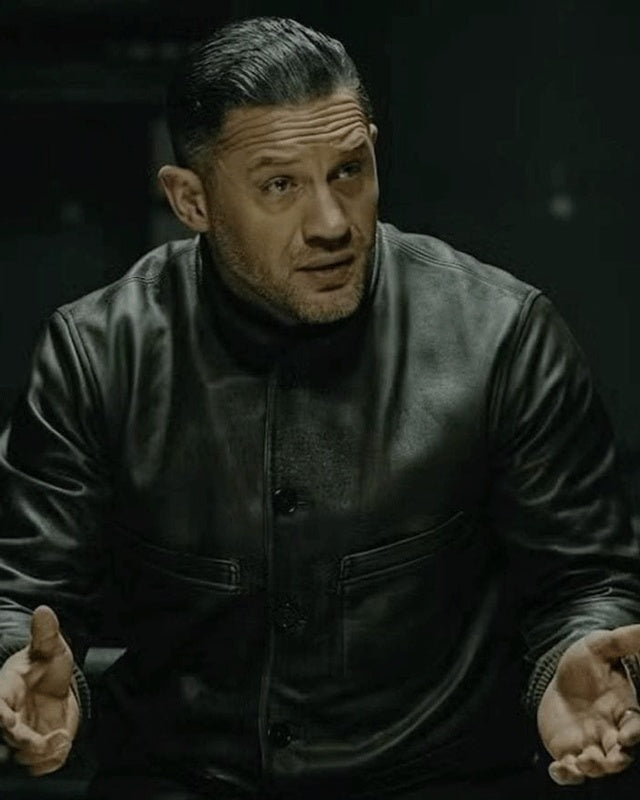 Tom Hardy MobLand Black Jacket