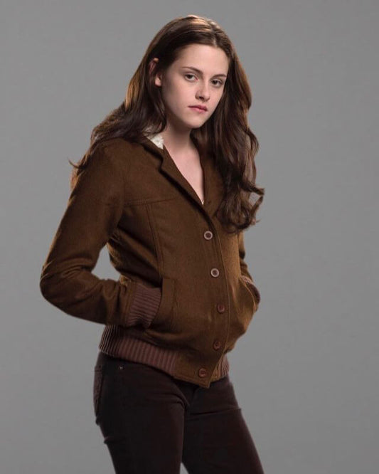 Twilight Bella Swan Brown Hooded Jacket