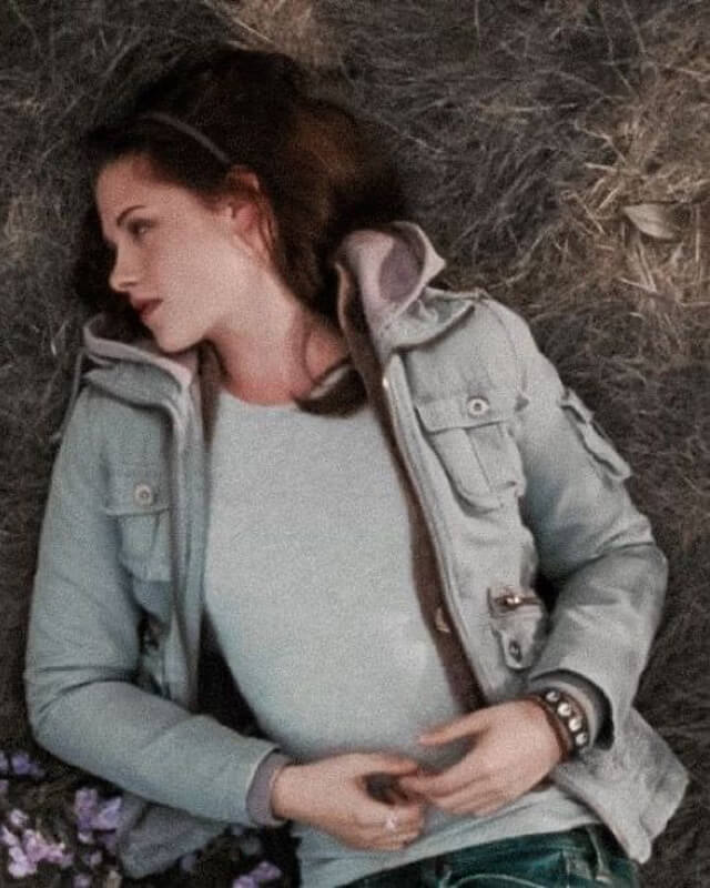 Twilight Bella Swan Gray Utility Jacket