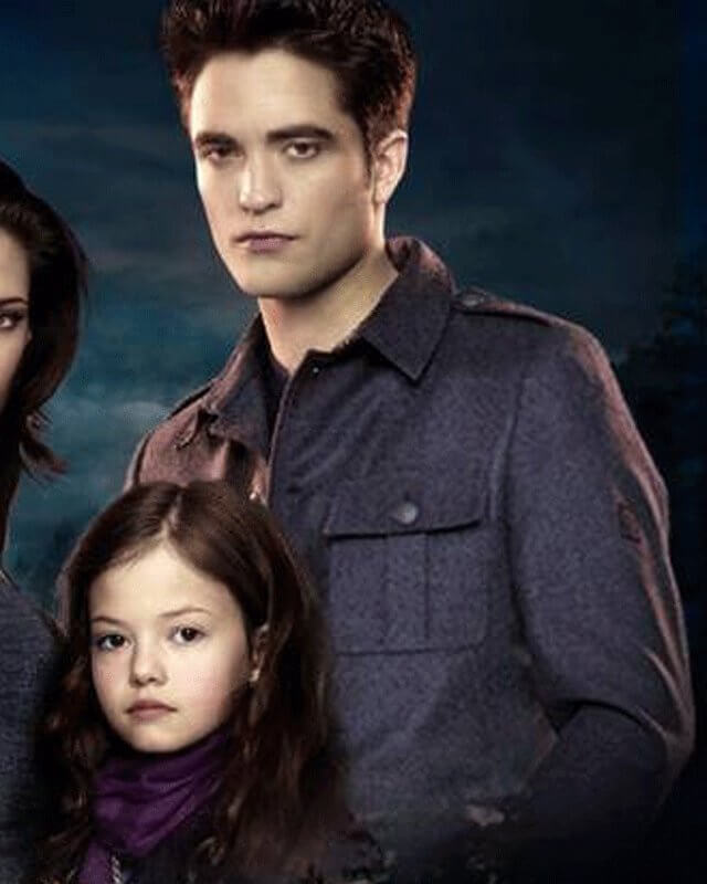 Twilight Saga Breaking Dawn Robert Pattinson Gray Jacket