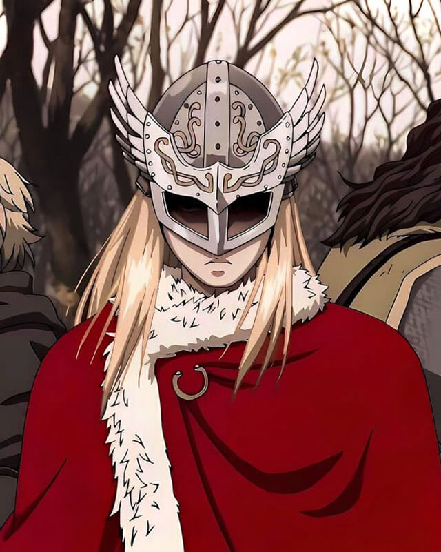 Vinland Saga Canute Red Wool Cape