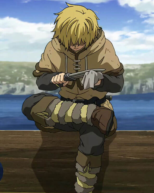 Vinland Saga Thorfinn Brown Coat