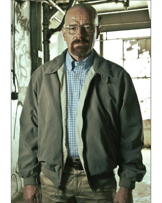 Walter White Breaking Bad Gray Jacket Small / Gray Walter White Breaking Bad Gray Jacket Small / Gray