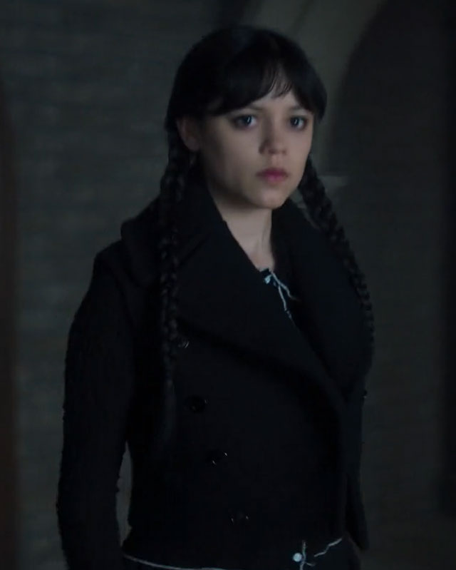 Wednesday S02 Jenna Ortega Wool Vest
