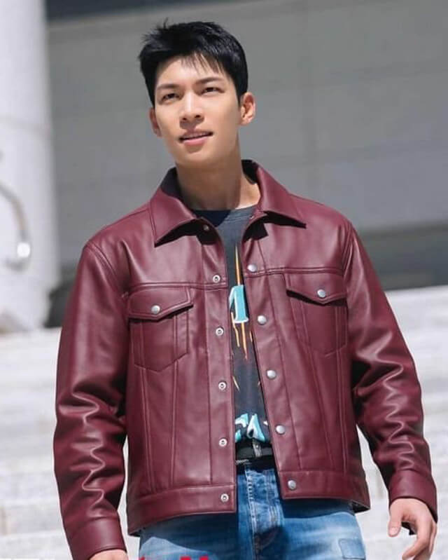 Wi Ha Joon Bad And Crazy Trucker Leather Jacket