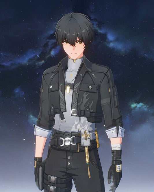 Wuthering Waves Rover Cosplay Leather Jacket