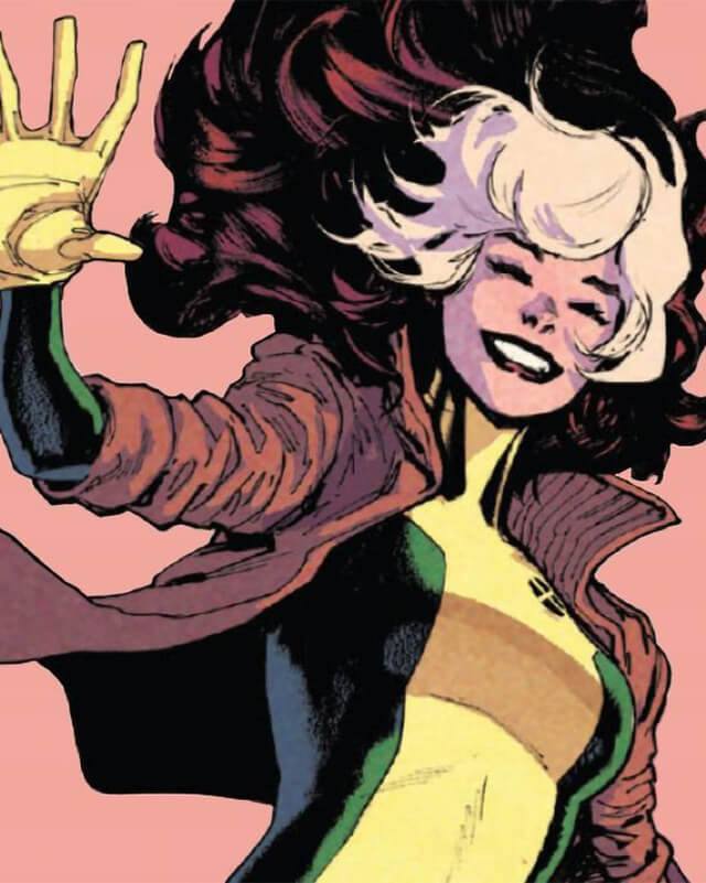 X Men Rogue Cropped Cosplay Leather Jacket