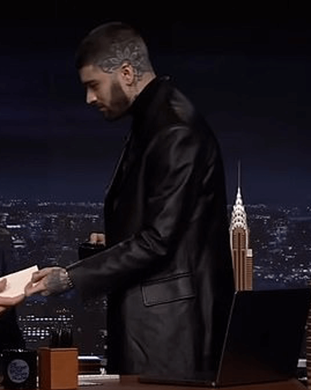 Zayn Malik Black Coat
