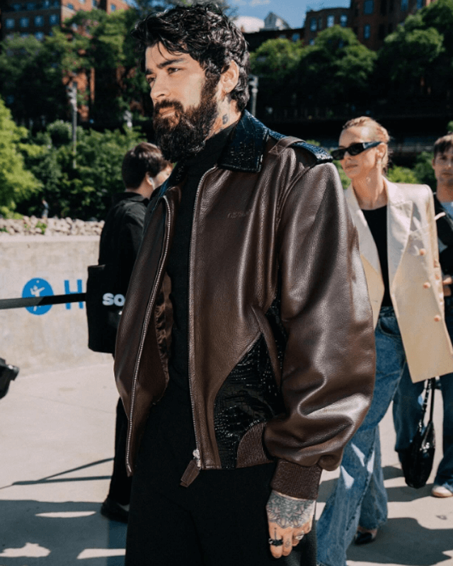 Zayn Malik Dark Brown Jacket