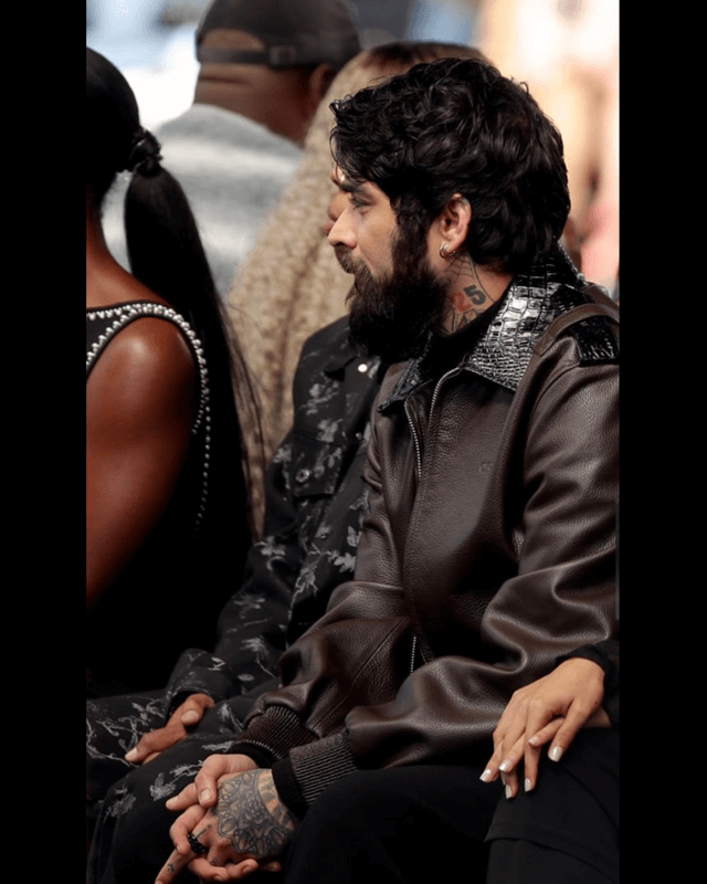 Zayn Malik Dark Brown Leather Jacket