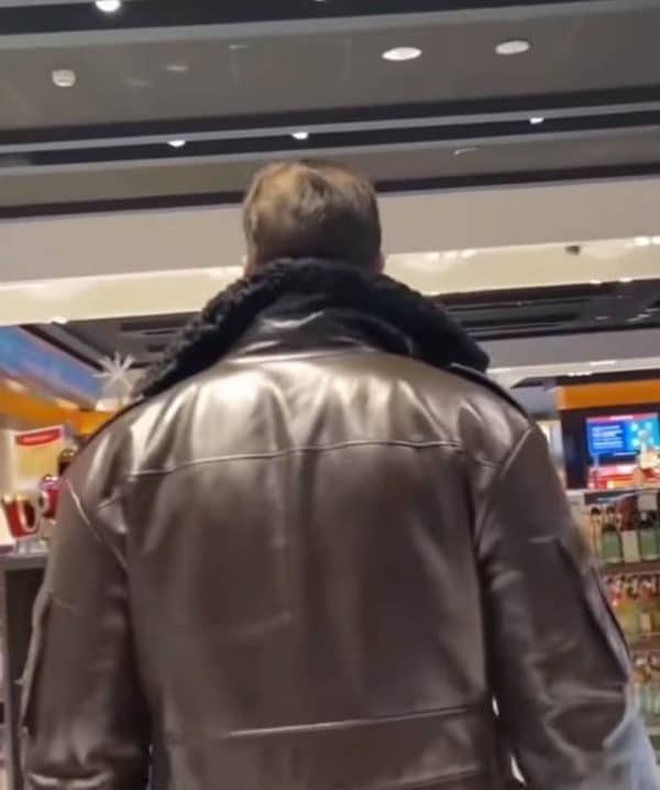 Tristan Tate Leather Coat TopG