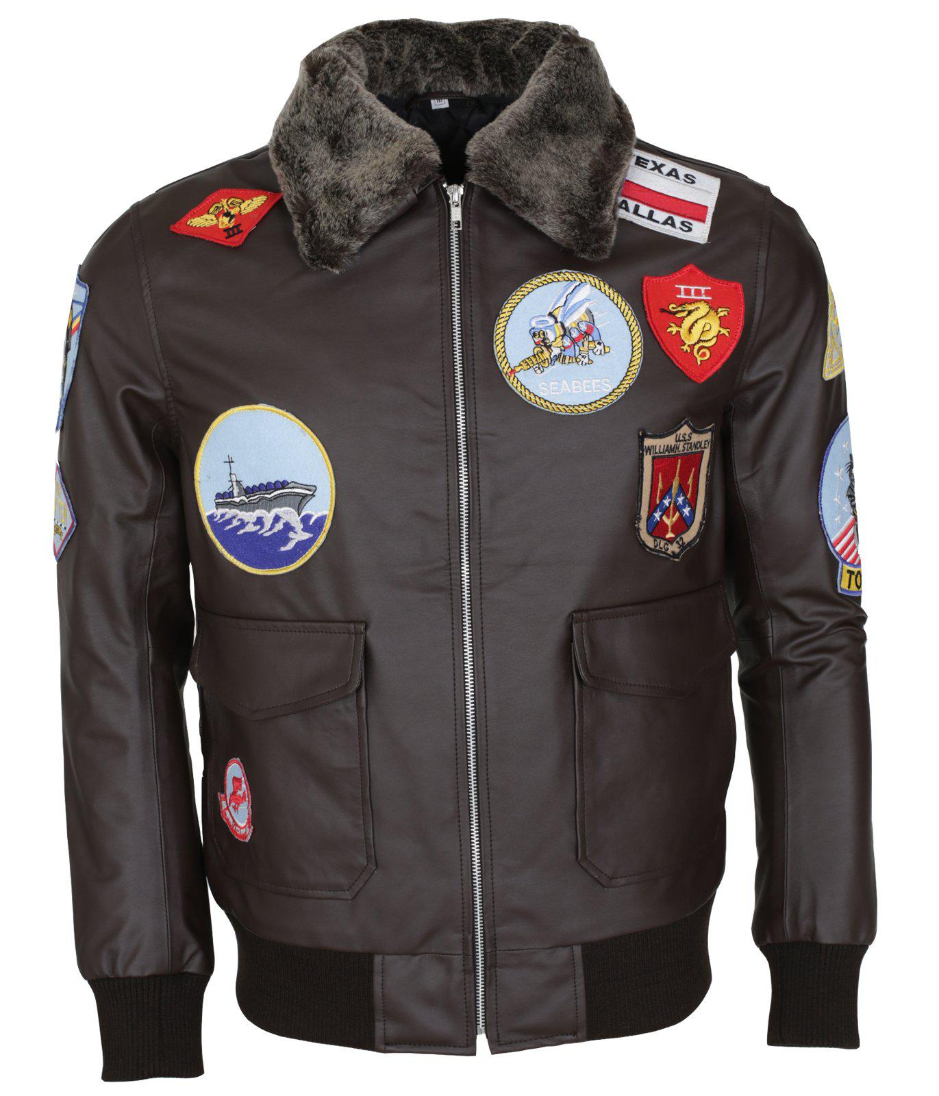 Top Gun Aviator Bomber Jacket