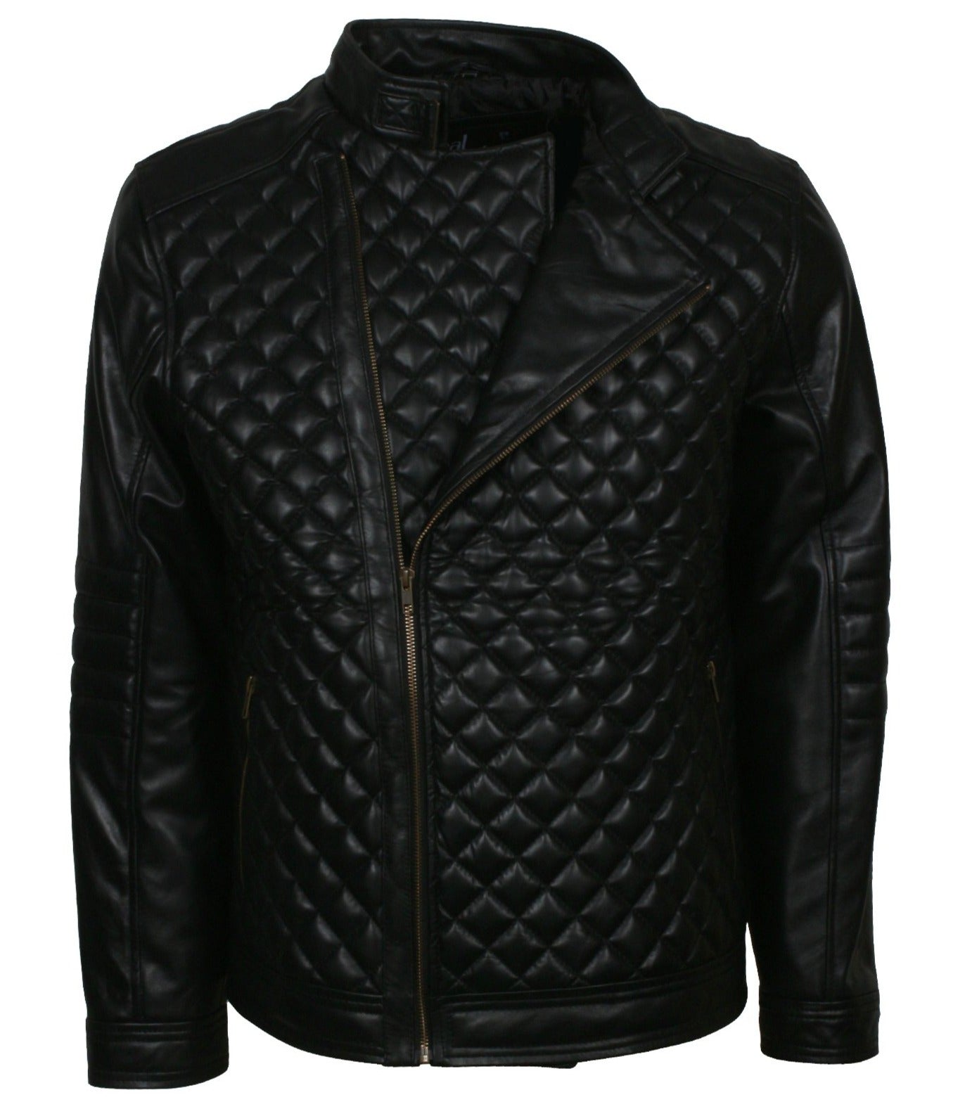 Diamond Quilted Full Zip Jacket