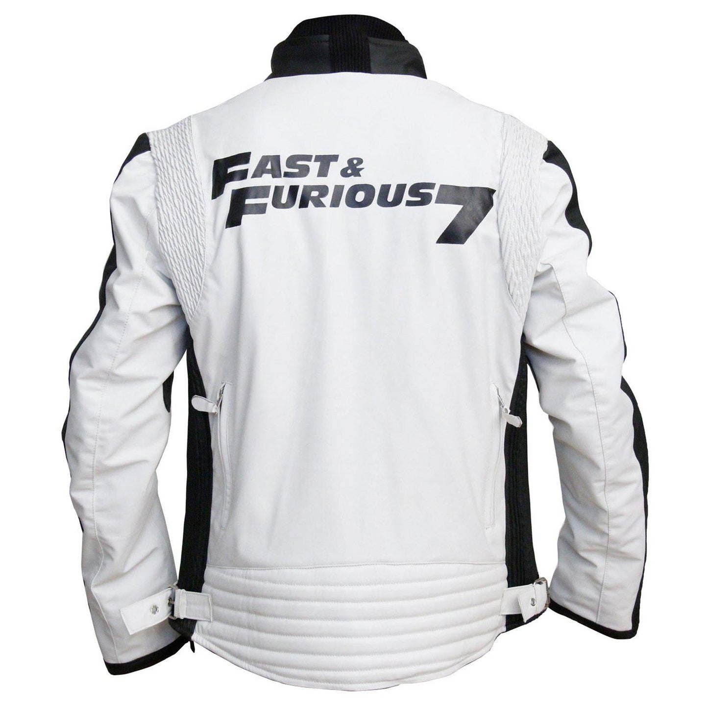 Fast and Furious 7 Vin Diesel Dominic Toretto Rider Mens motorcycle Leather Jacket