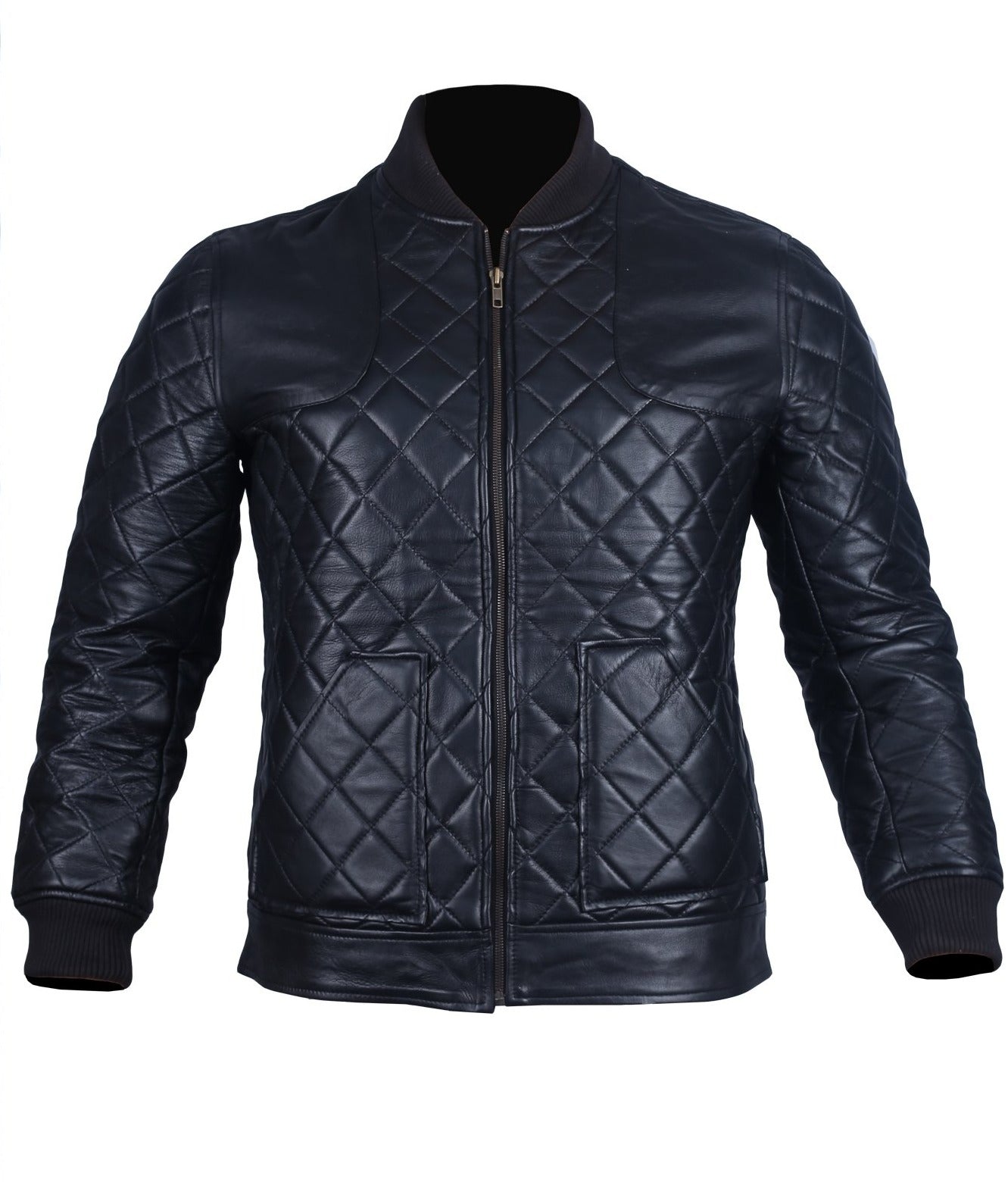Men's Quilted Bomber Jacket David Beckham