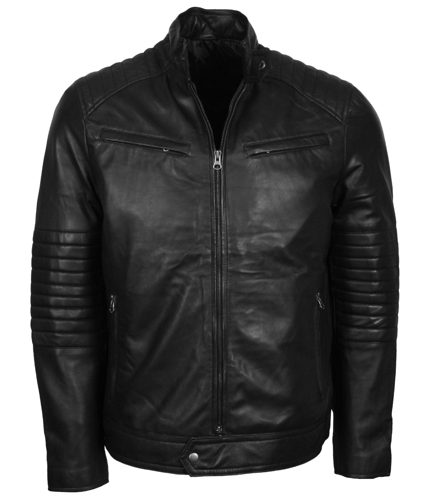 Road Rebel Skull Leather Jacket Men