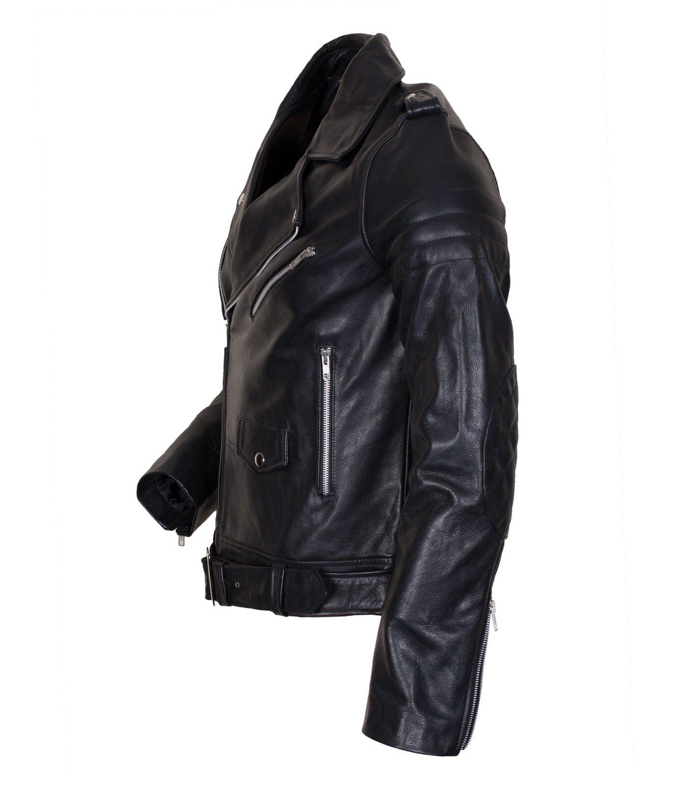 Black Brando Leather Jacket