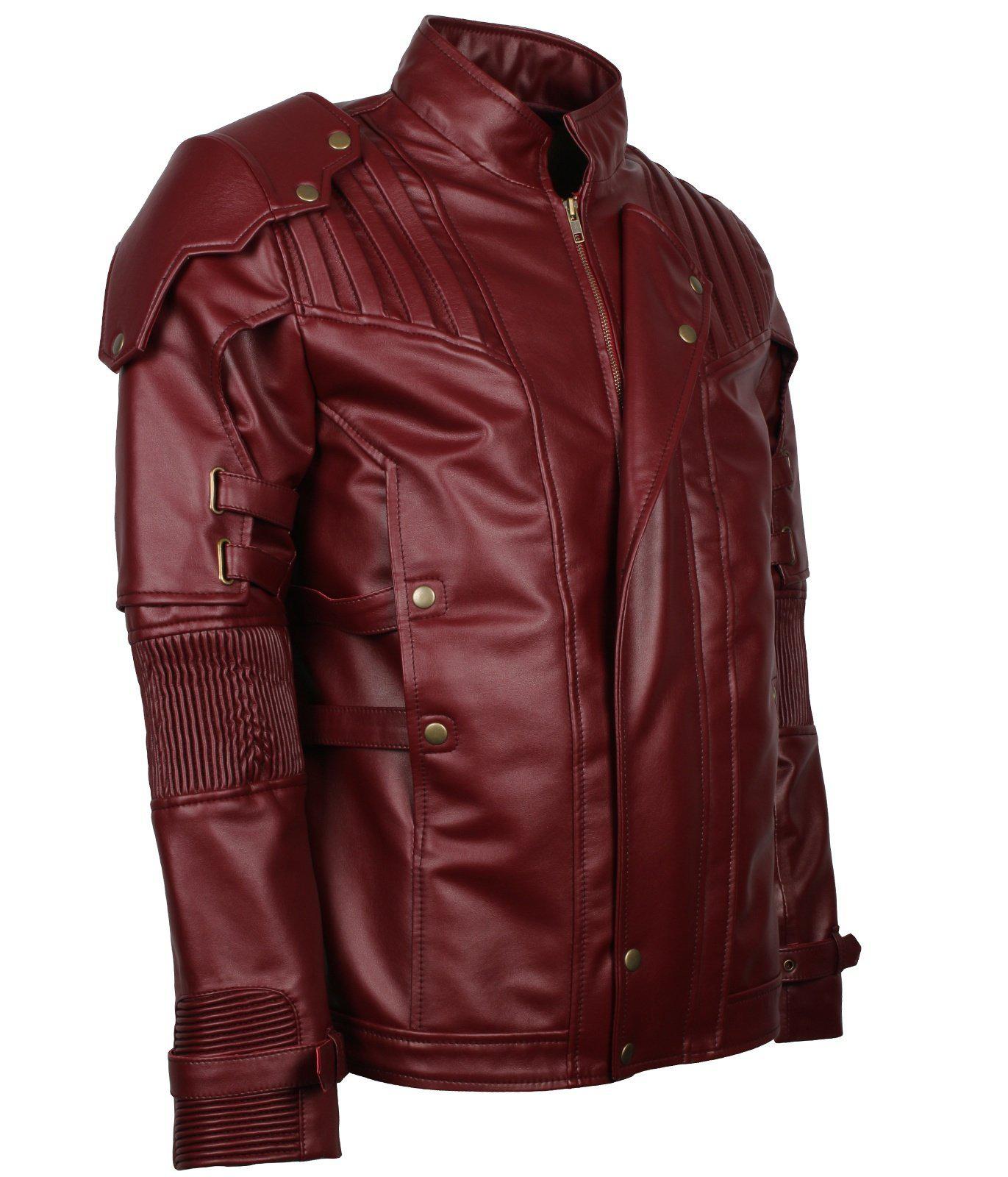 Maroon Star Lord Jacket