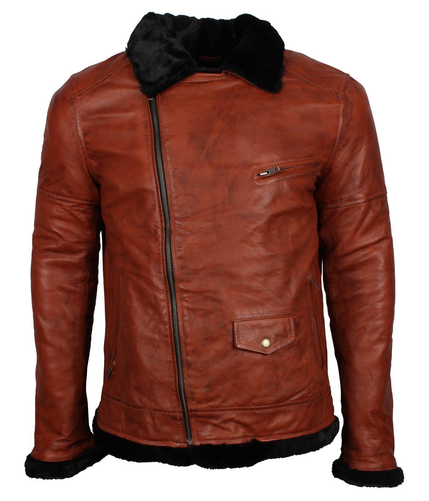 winter leather jacket