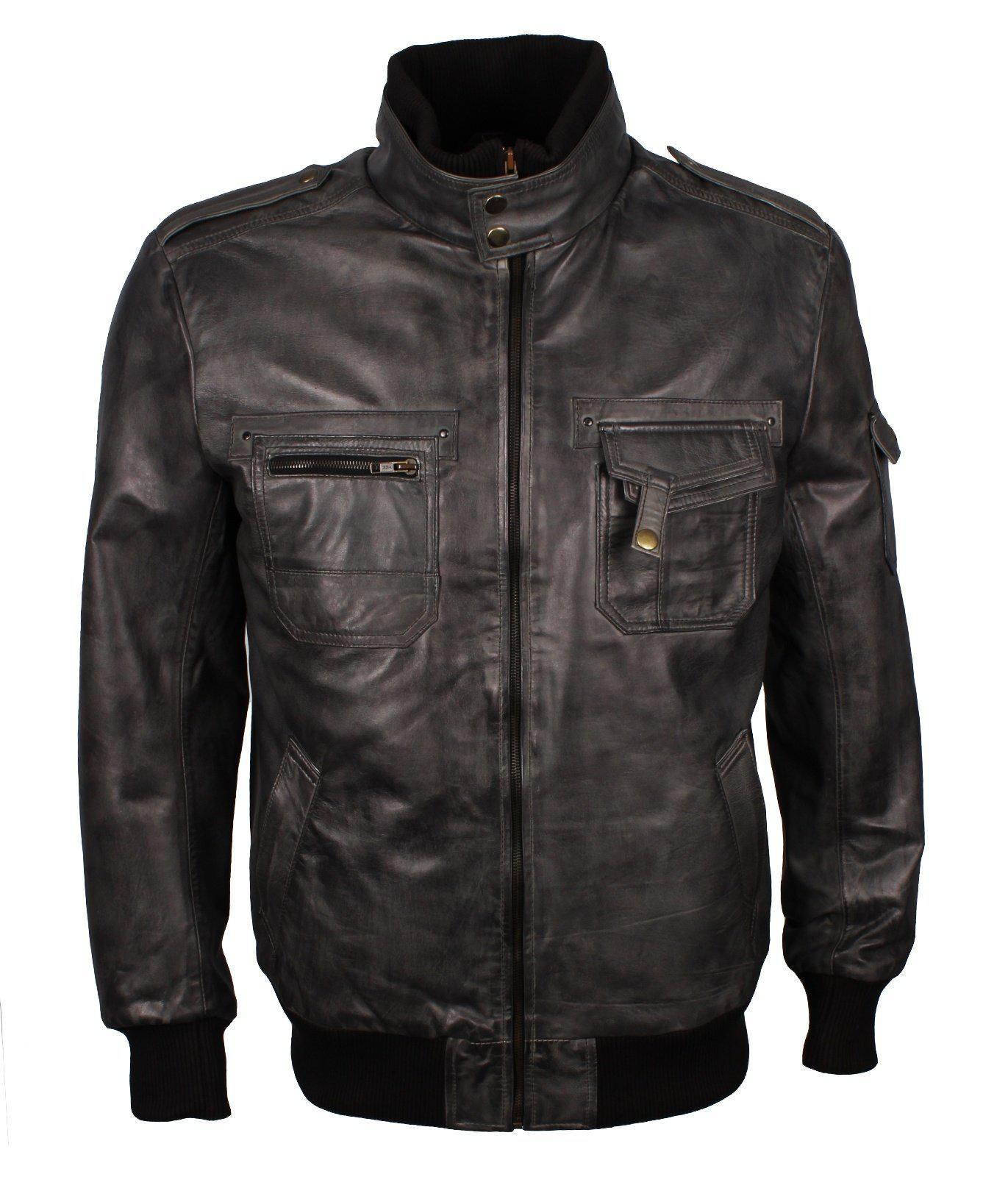 Black Winter Bomber Jacket