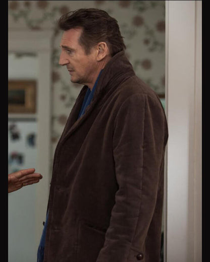 A Walk Among The Tombstones Liam Neeson Brown Coat