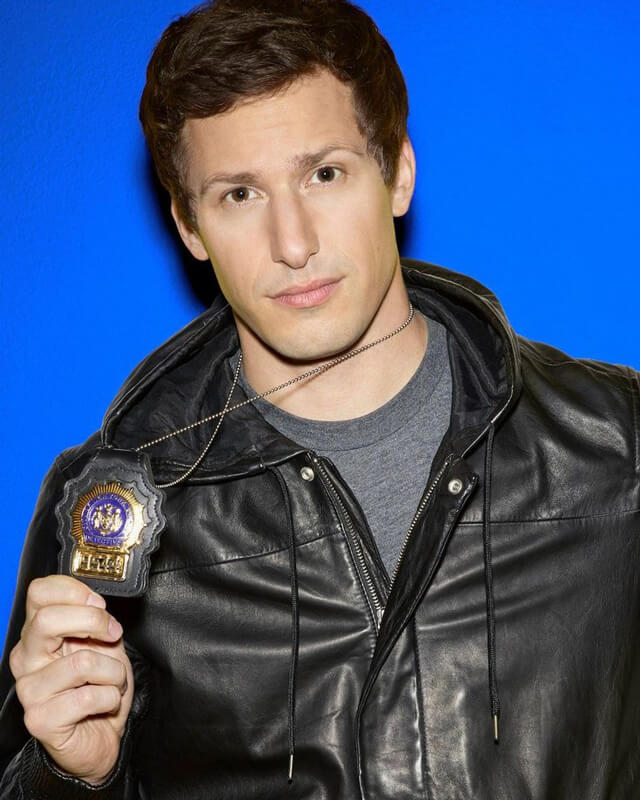 Adam Samberg Brooklyn Nine Nine Leather Jacket