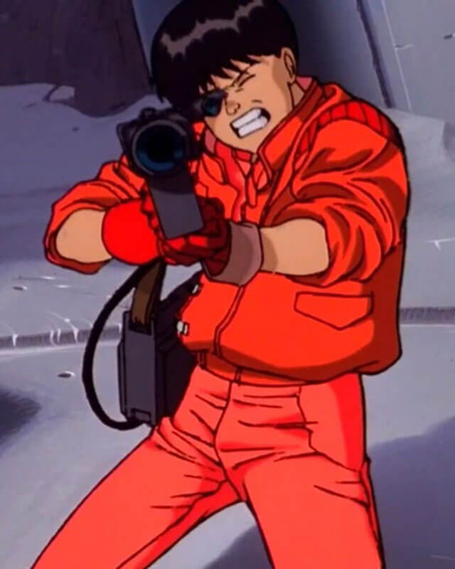 Akira Shotaro Kaneda Red Leather Jacket