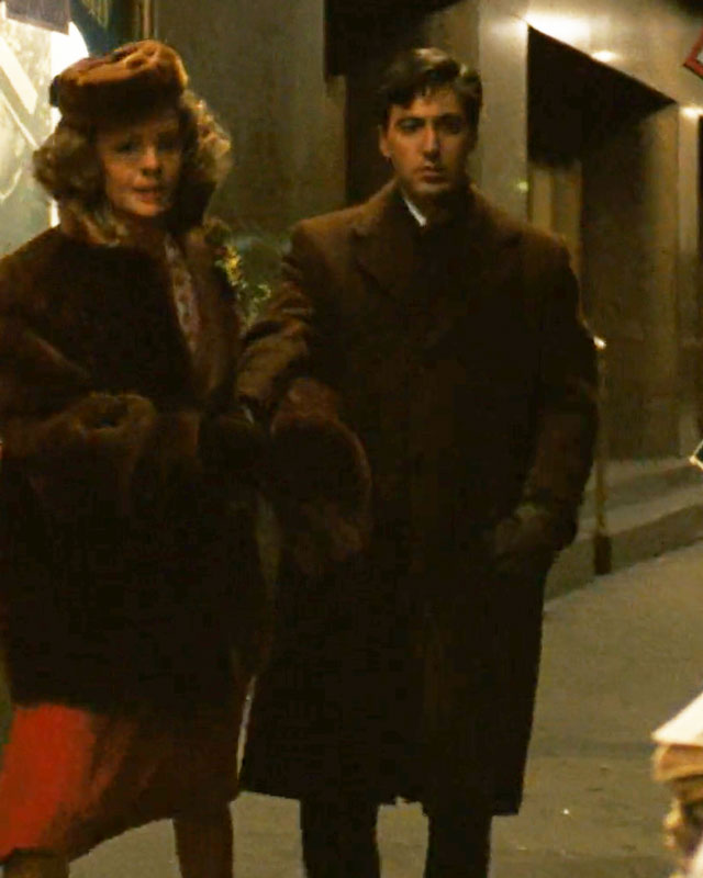 Al Pacino The Godfather Brown Coat