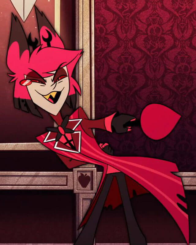 Alastor Cosplay Coat Hazbin Hotel