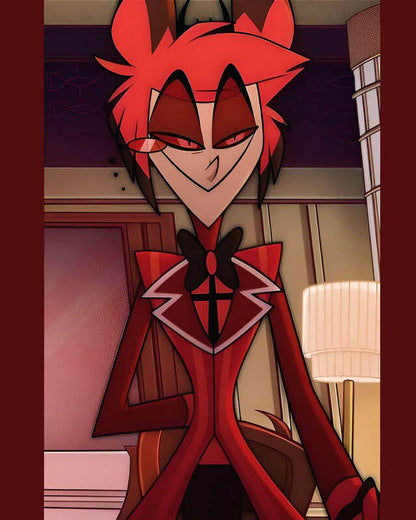 Alastor Hazbin Hotel Cosplay Coat