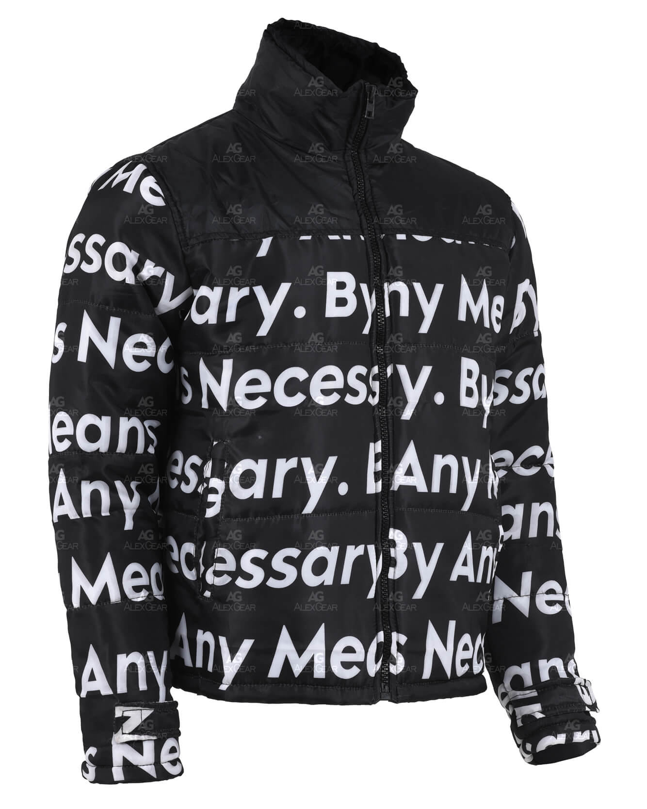 AlexGear By Any Means Necessary Puffer Jacket