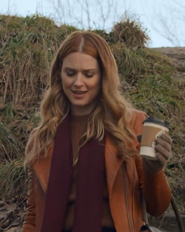 Alexandra Breckenridge Virgin River S01 Brown Jacket