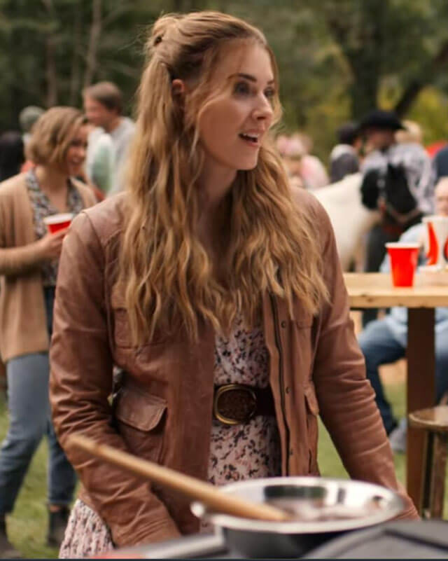 Alexandra Breckenridge Virgin River S02 Leather Jacket