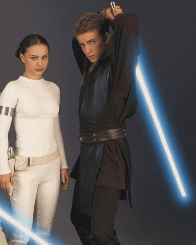 Anakin Skywalker Star Wars Attack Of The Clones Leather Vest