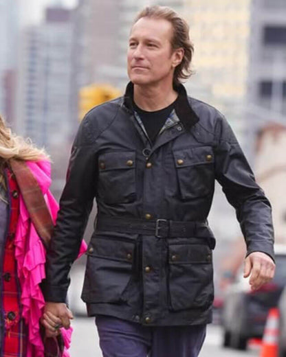And Just Like That Aidan Shaw Black Jacket