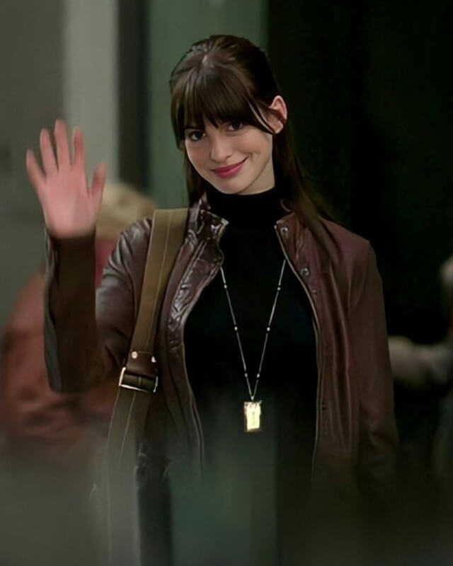 Andrea The Devil Wears Prada Brown Jacket