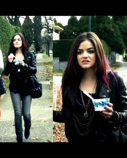 Aria Pretty Little Liars Leather Jacket