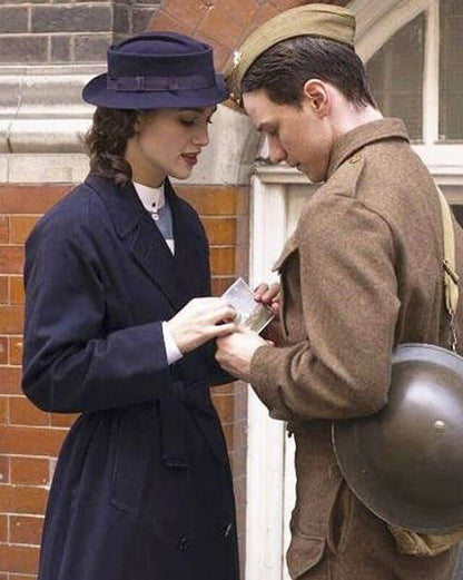 Atonement Keira Knightley Black Trench Coat