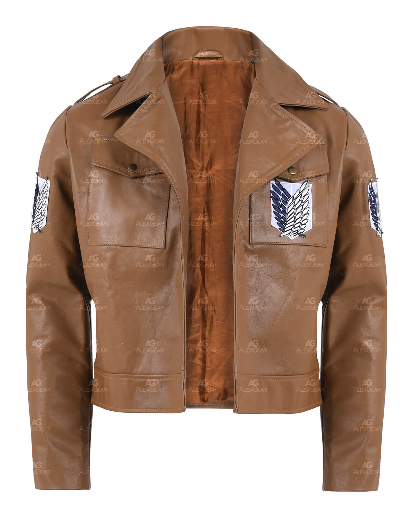 Attack On Titan Survey Corps Brown Uniform Jacket