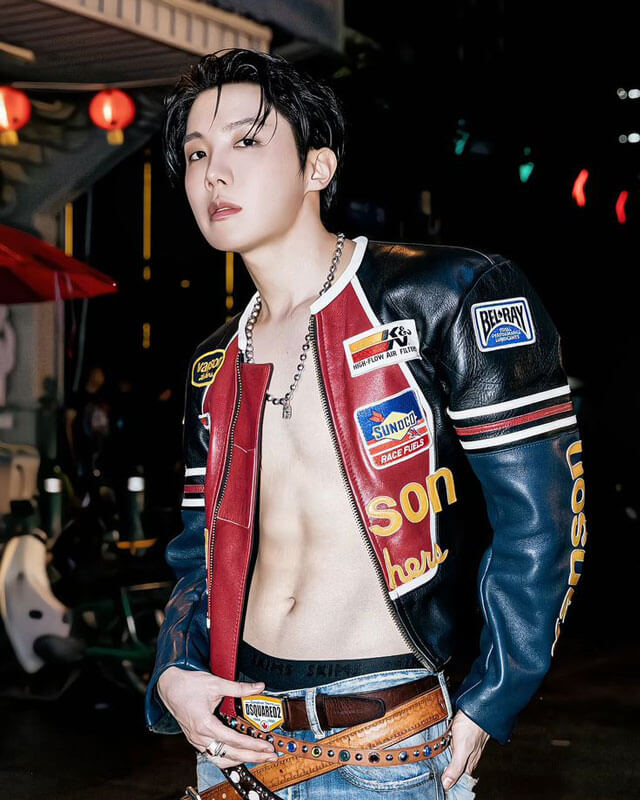 BTS J Hope Killin It Girl Leather Jacket