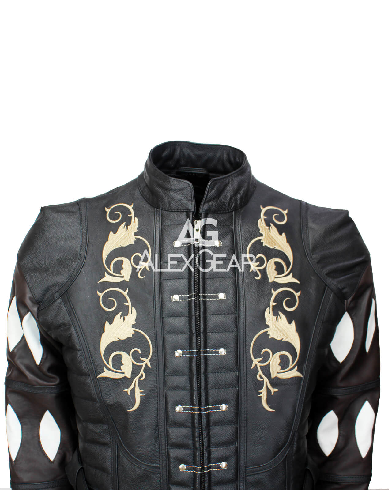 Baldur Gate 3 Blue Leather Jacket