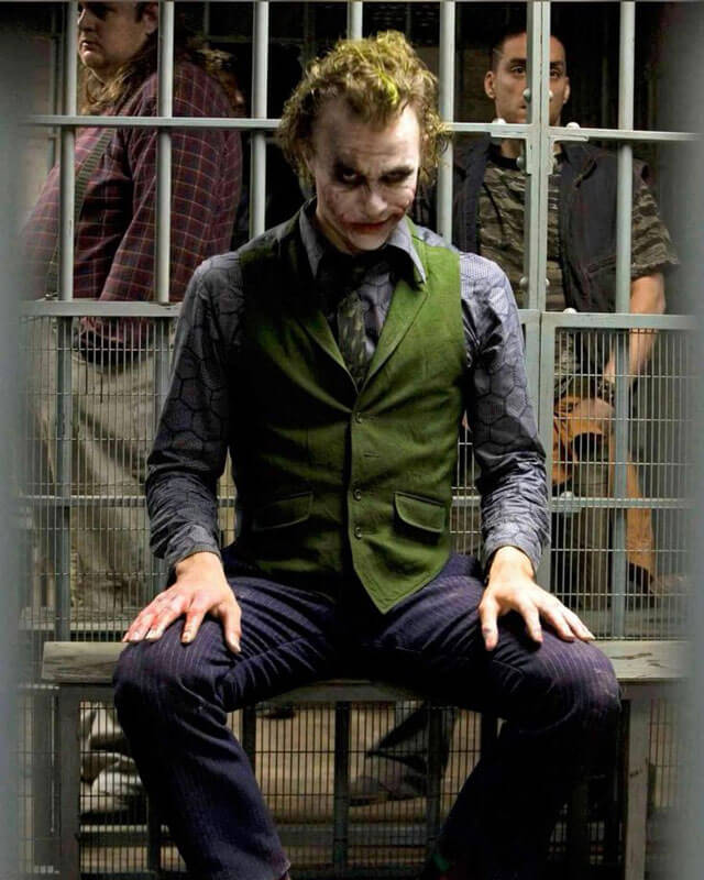 Batman The Dark Knight Joker Green Vest