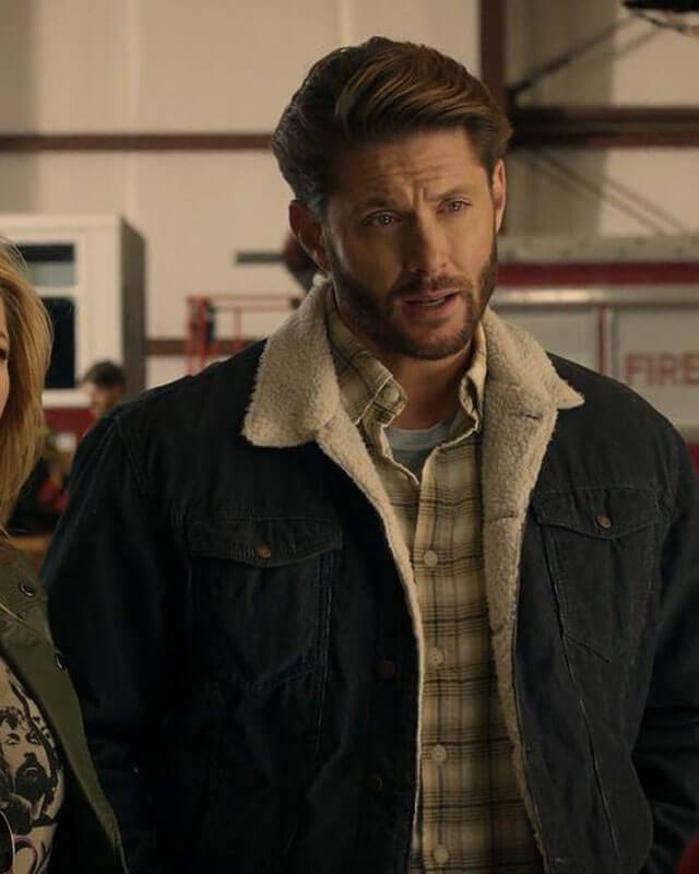 Beau Arlen Big Sky Black Shearling Jacket