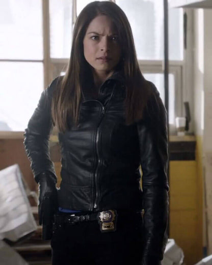 Beauty & The Beast Kristin Kreuk Biker Leather Jacket
