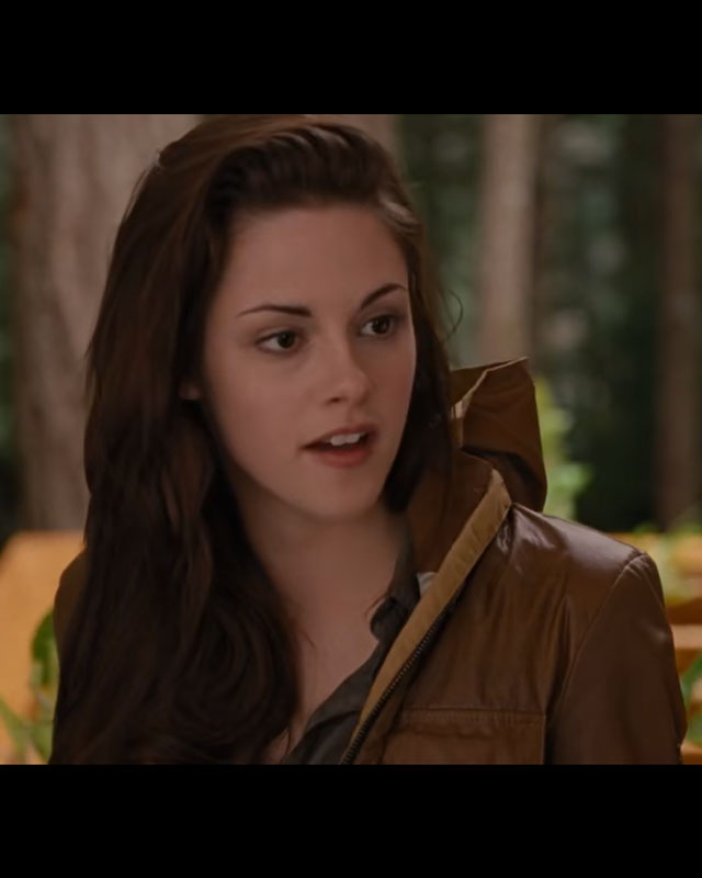 Bella Swan Twilight Brown Leather Jacket