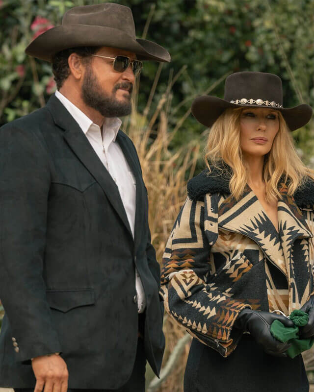 Beth Dutton Dutton Ranch Fur Collar Coat